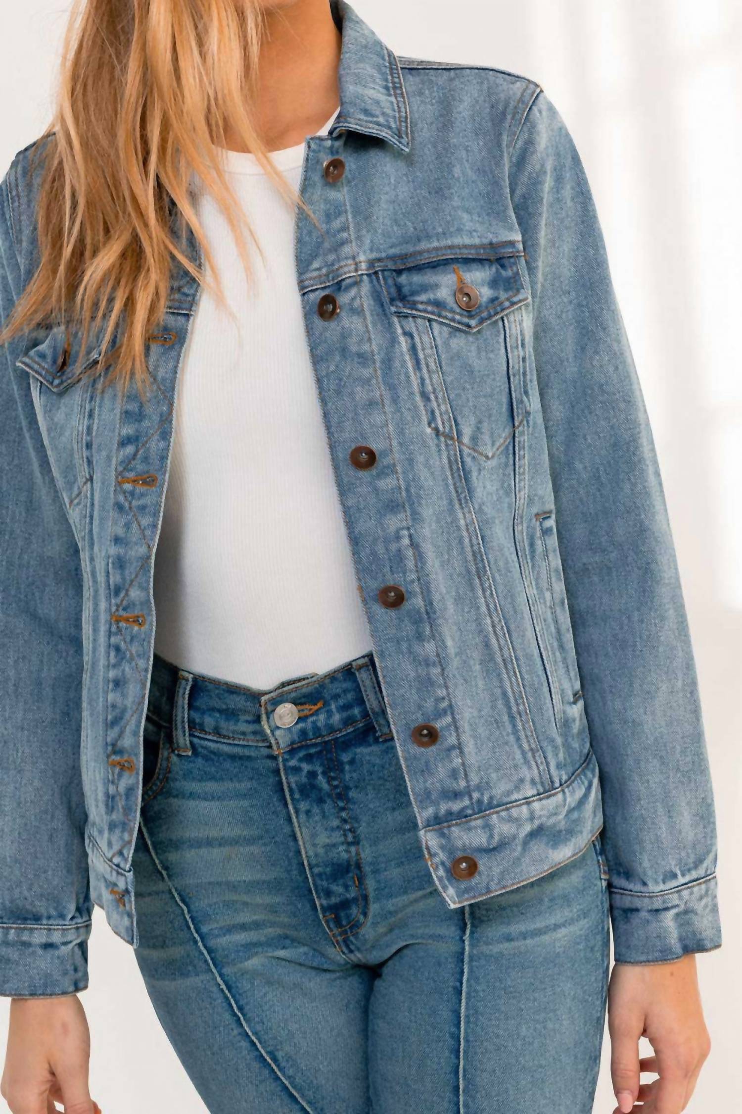 Gilli - Washed Denim Jacket