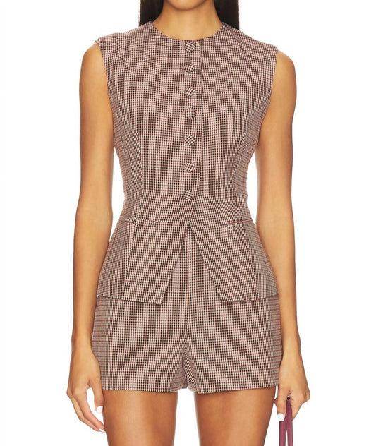 Astr - Gisselle Button Front Vest