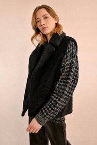 Molly Bracken - Sleeveless Sheepskin Effect Vest