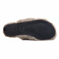 solei sea Women's Izzie Faux Fur Slip-ons in grey - women's shoe - view 6