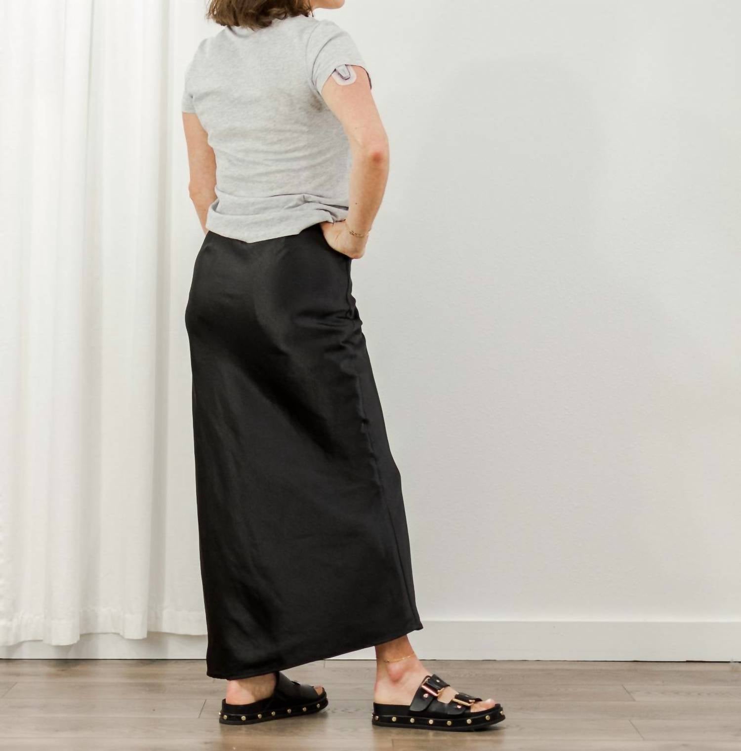 Greylin - Hayek Satin Skirt