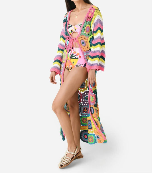 Celia B - Arabia Cover-up Cardigan Dress