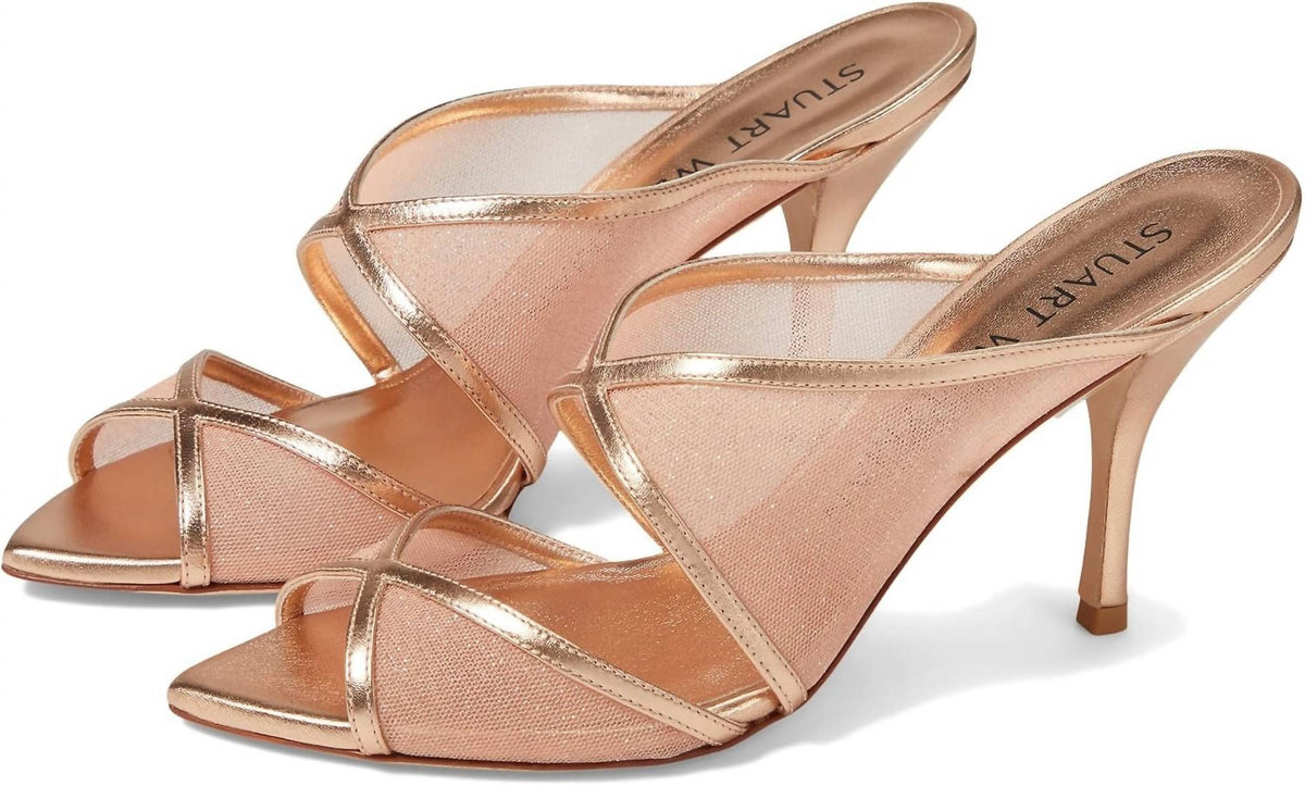 Stuart Weitzman - Women's Noche 85 Slide Sandal