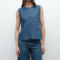 Twp - Denim Mikala Top