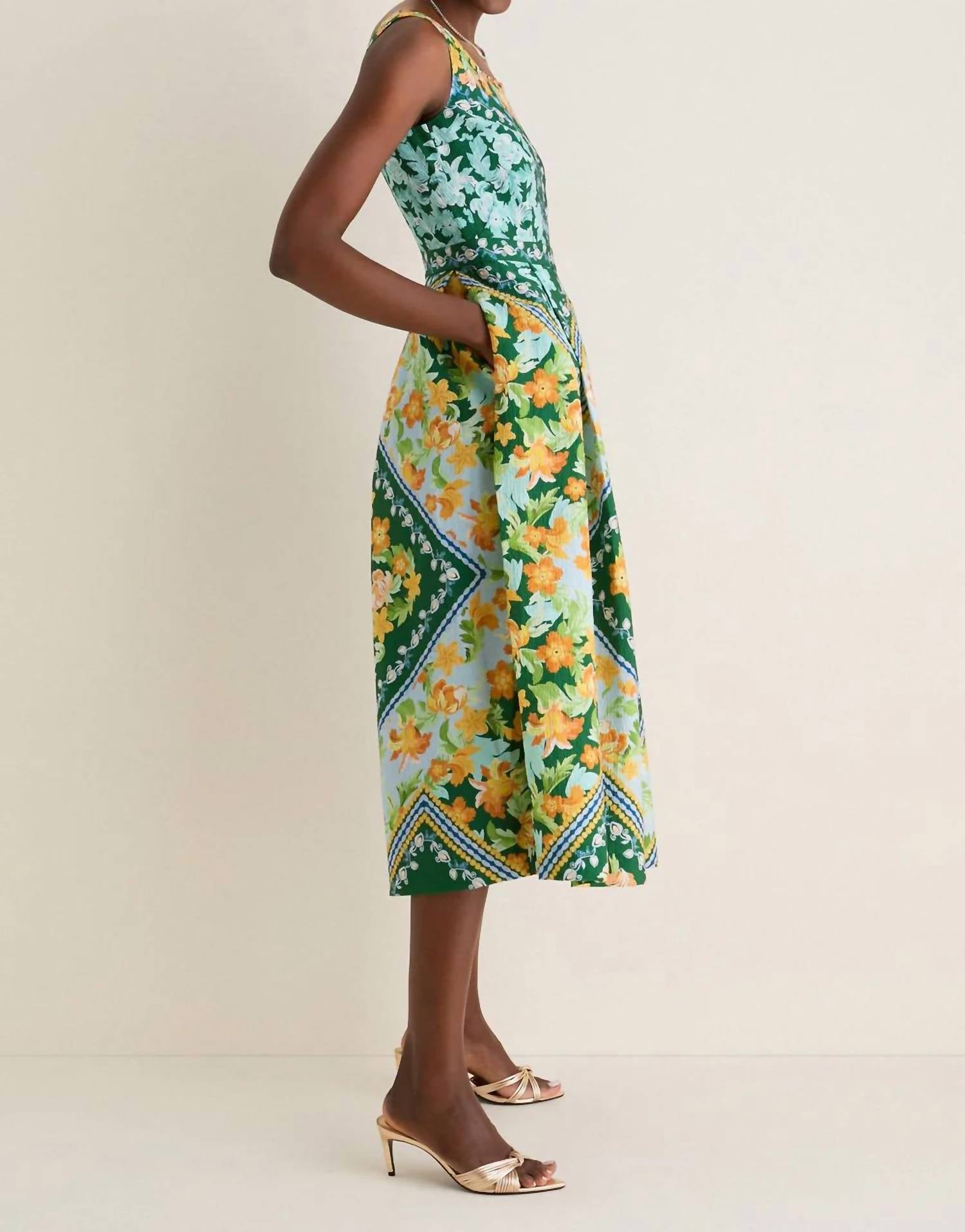 Saloni - Martine-c Midi Dress