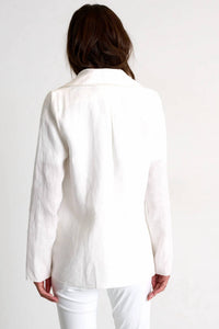 Shan - Long Sleeve Open Front Blazer