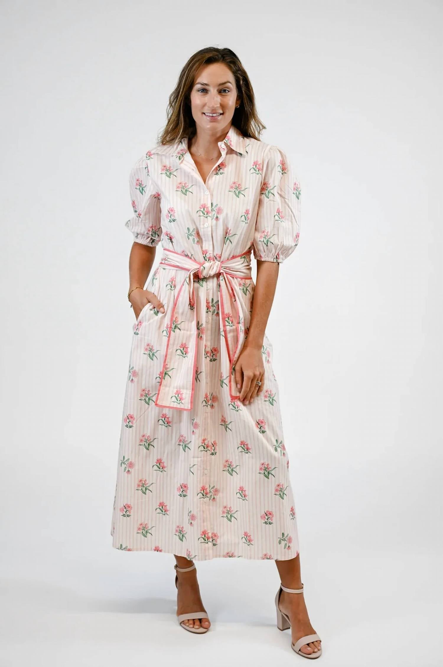 Marigold - Leilia Puff Sleeves Dress