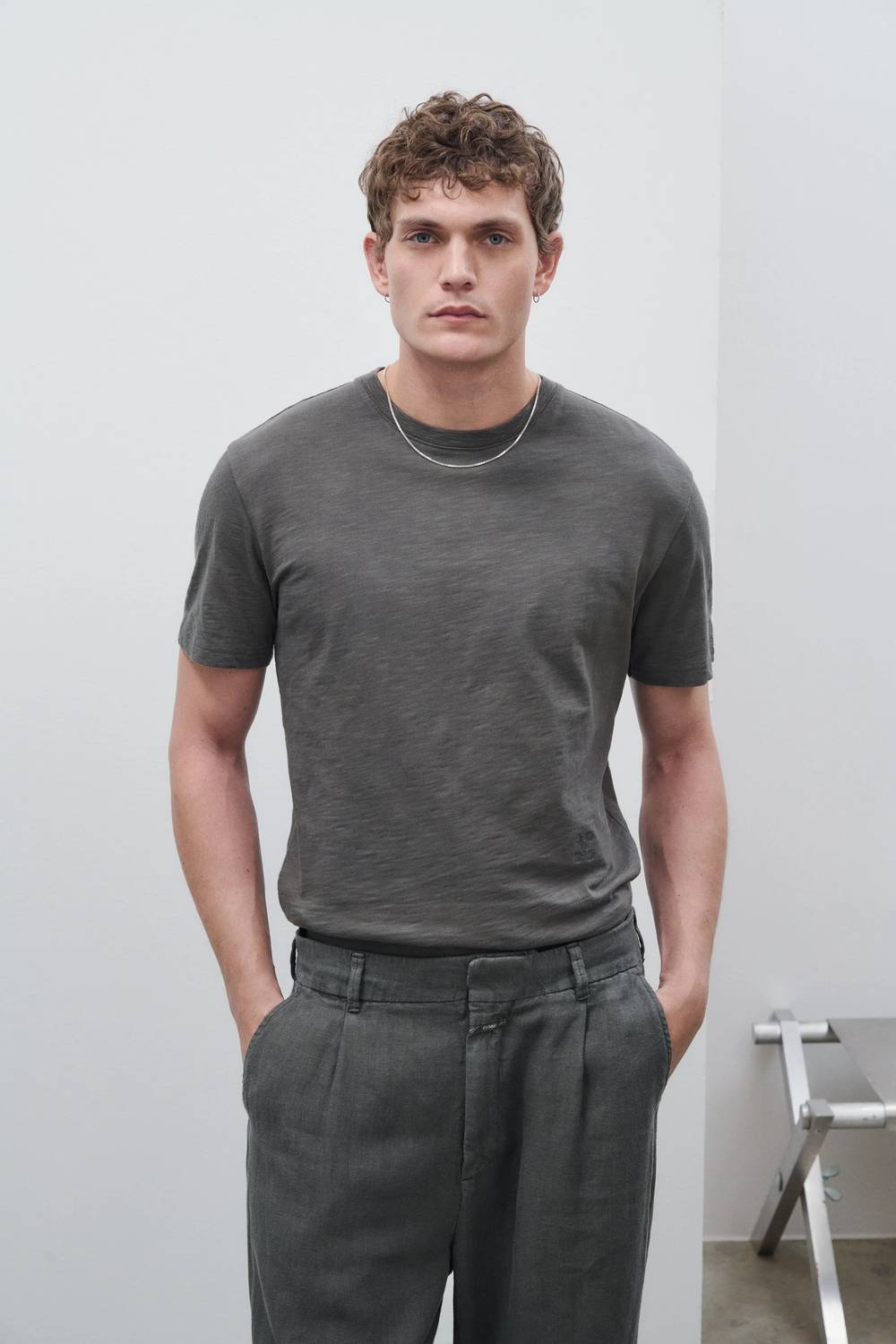 Closed - Organic Cotton Classic Slub Short Sleeve T-shirt