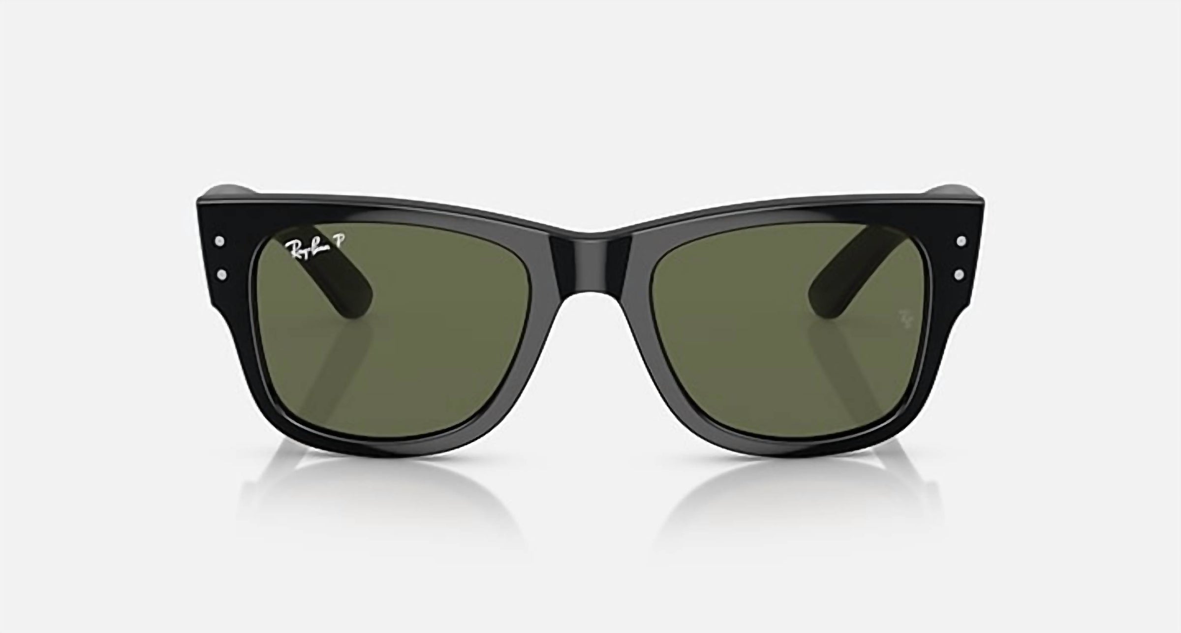 Ray Ban - Mega Wayfarer Medium Polarized Sunglasses Rb0840s 901/58