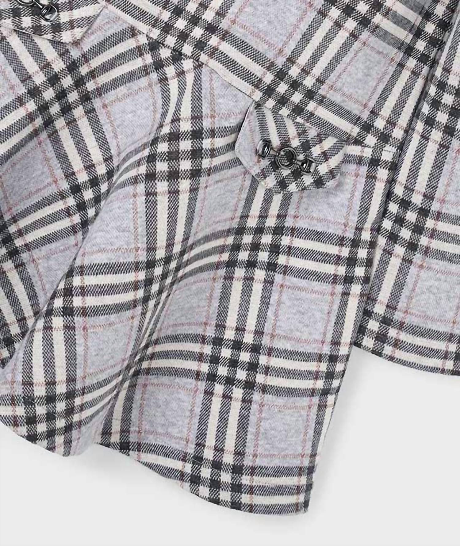 Mayoral - Checkered Mini Dress