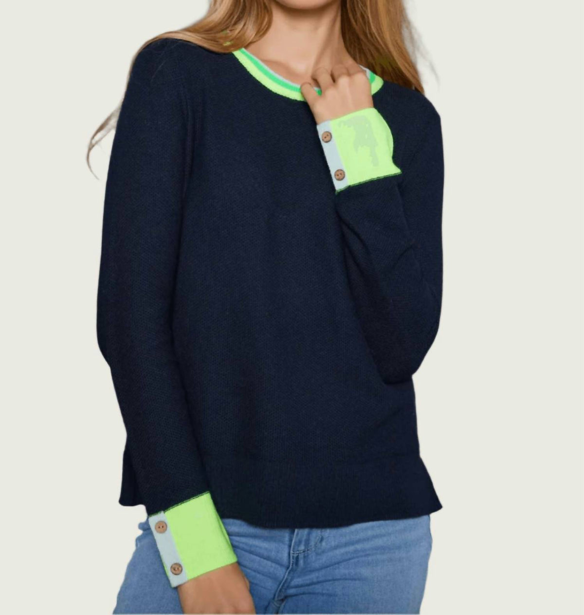 Lisa Todd - Candy Cuff Ink Sweater