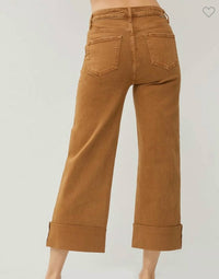 Risen - High Rise Wide Leg Jeans