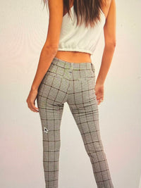 Free People - Molly plaid slim pant