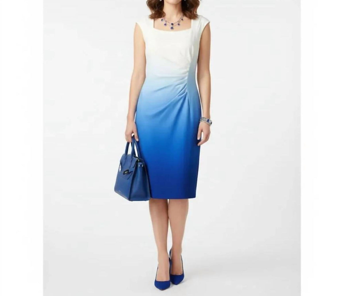 Calvin Klein - Gradient Sleeveless Midi Dress