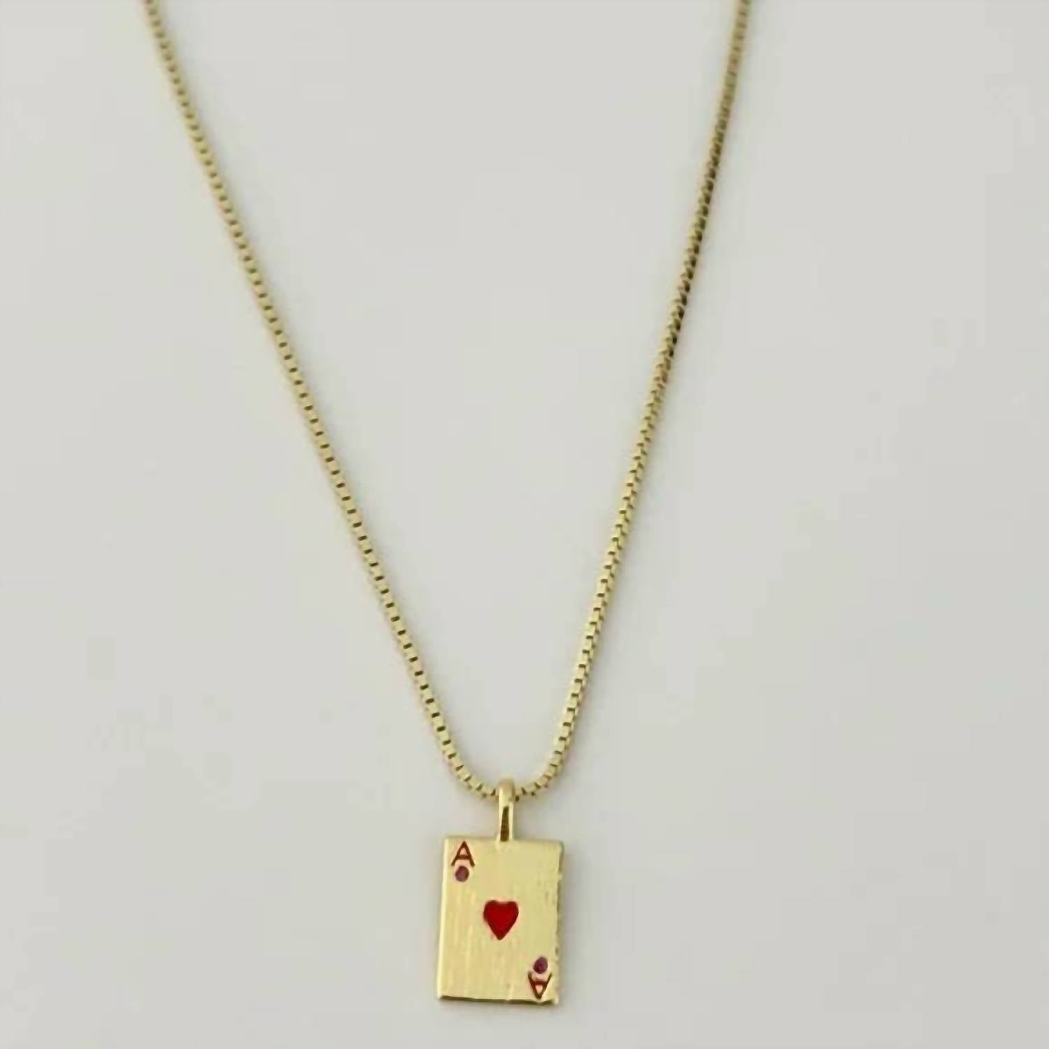 Tramps+Thieves - Women's Lucky Hearts Necklace