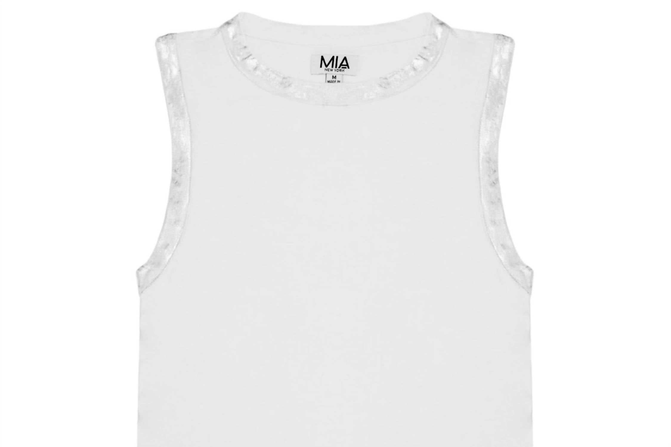 Mia - Girls' Foil Tank Top