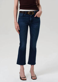 Citizens Of Humanity - Isola Mid Rise Cropped Boot Cut Jeans
