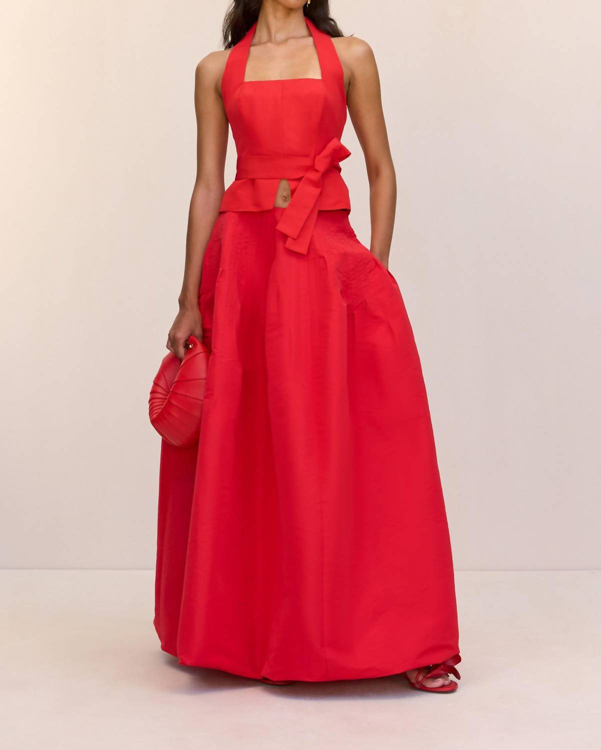 Cult Gaia - Red Bubble Skirt