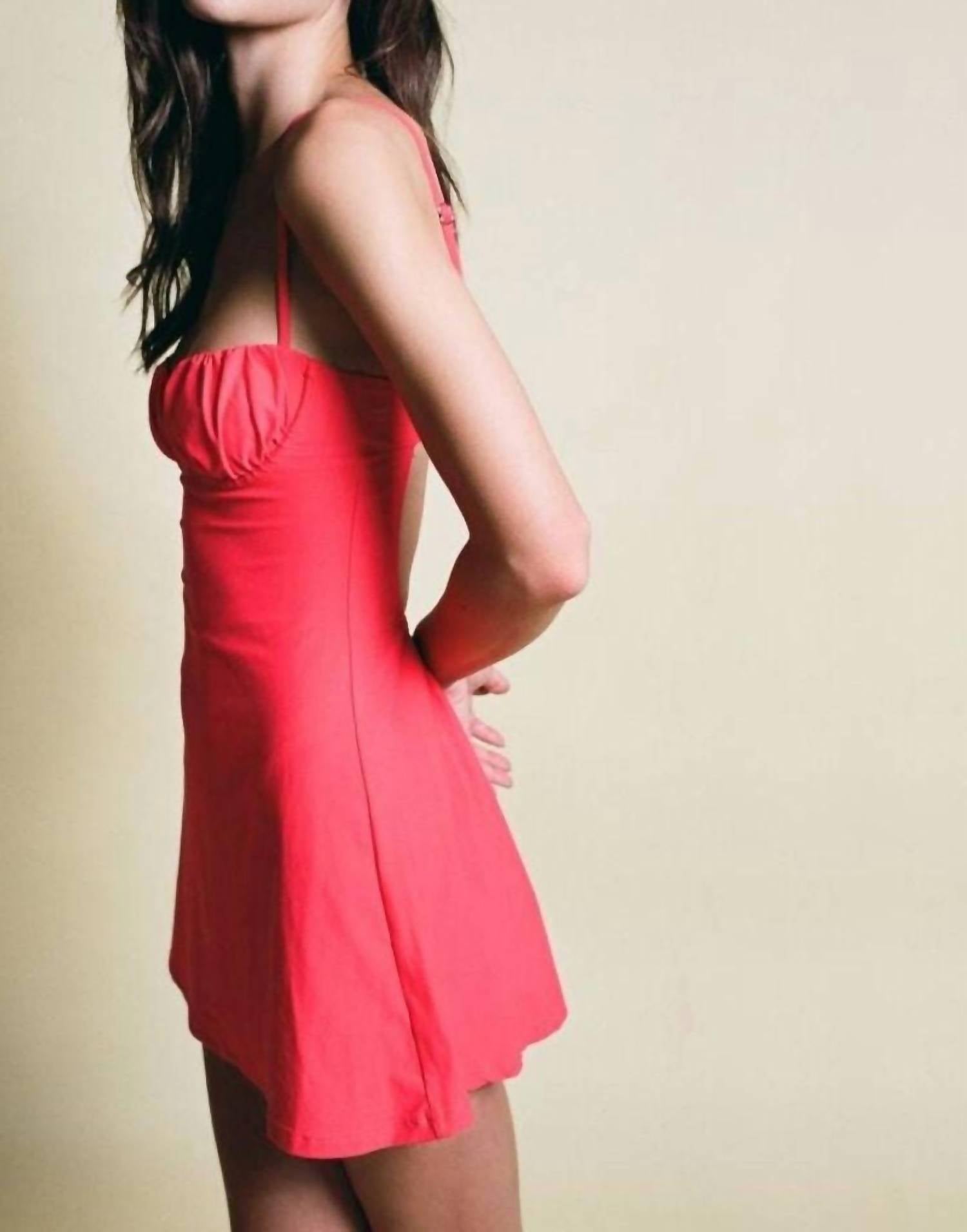 Montce - Petal Short Slip Dress