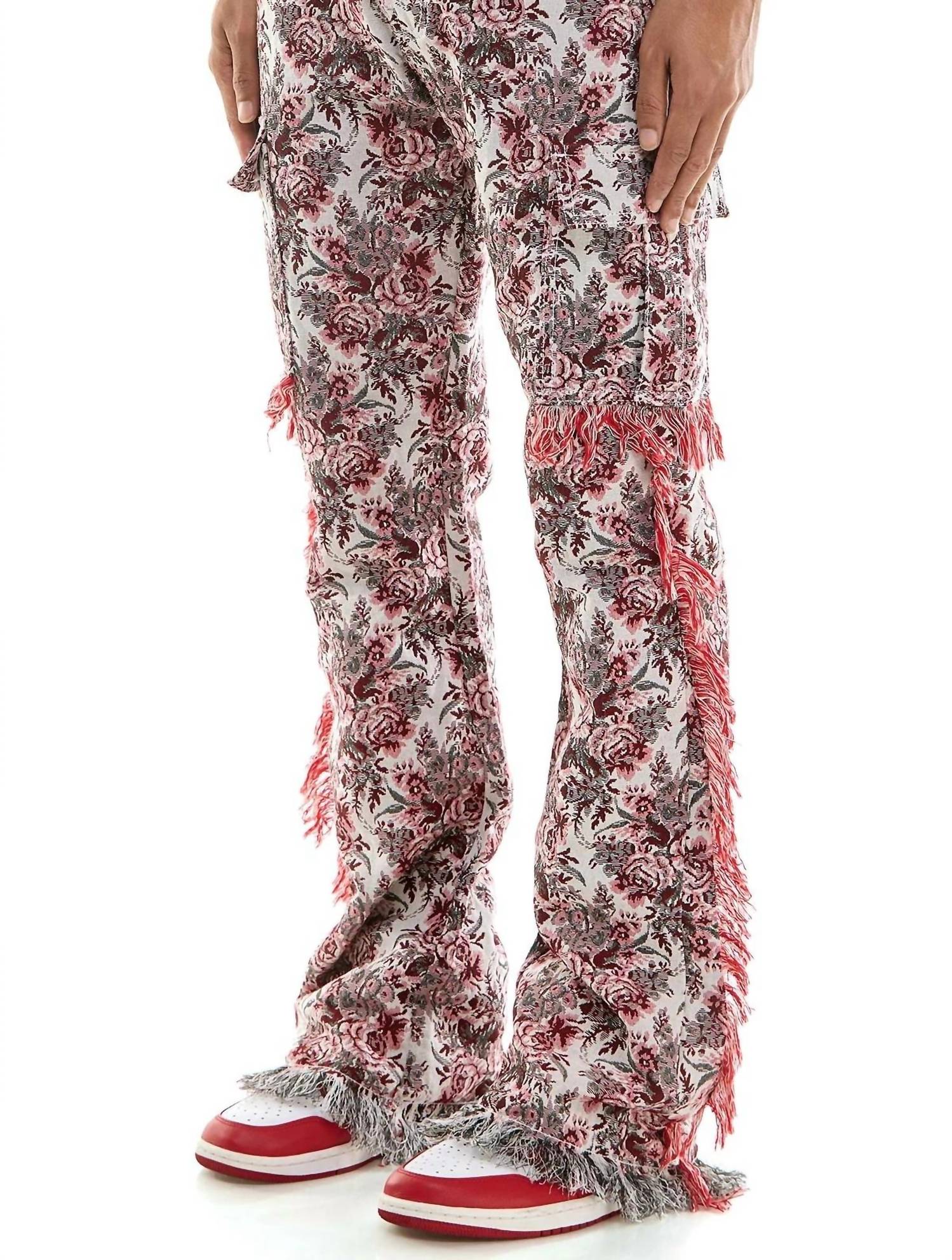 Kdnk - Floral Tapestry Cargo Pants
