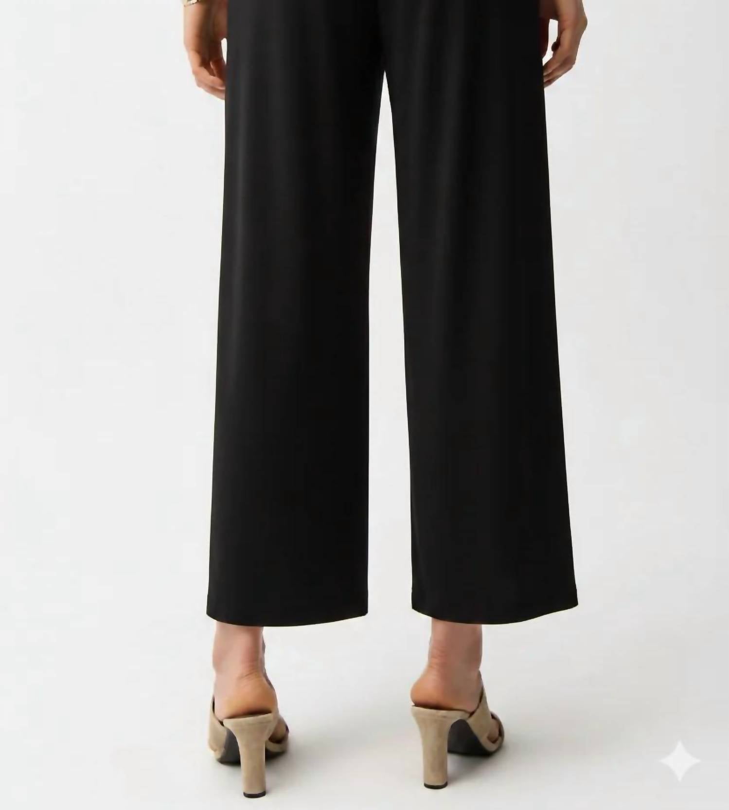 Joseph Ribkoff - Silky Knit Wide Leg Pull-on Pants