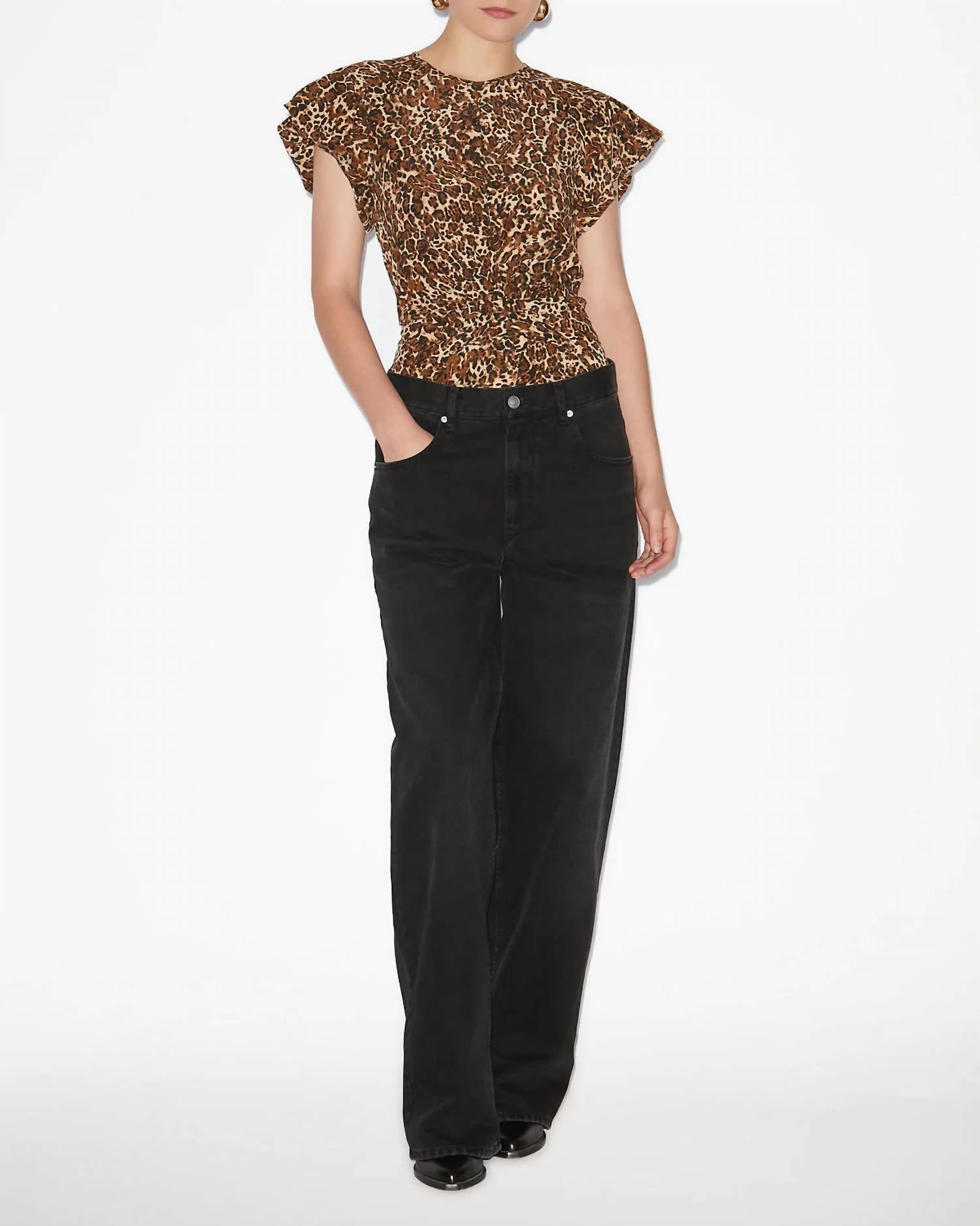 Isabel Marant - Tullya Pleated Front Top