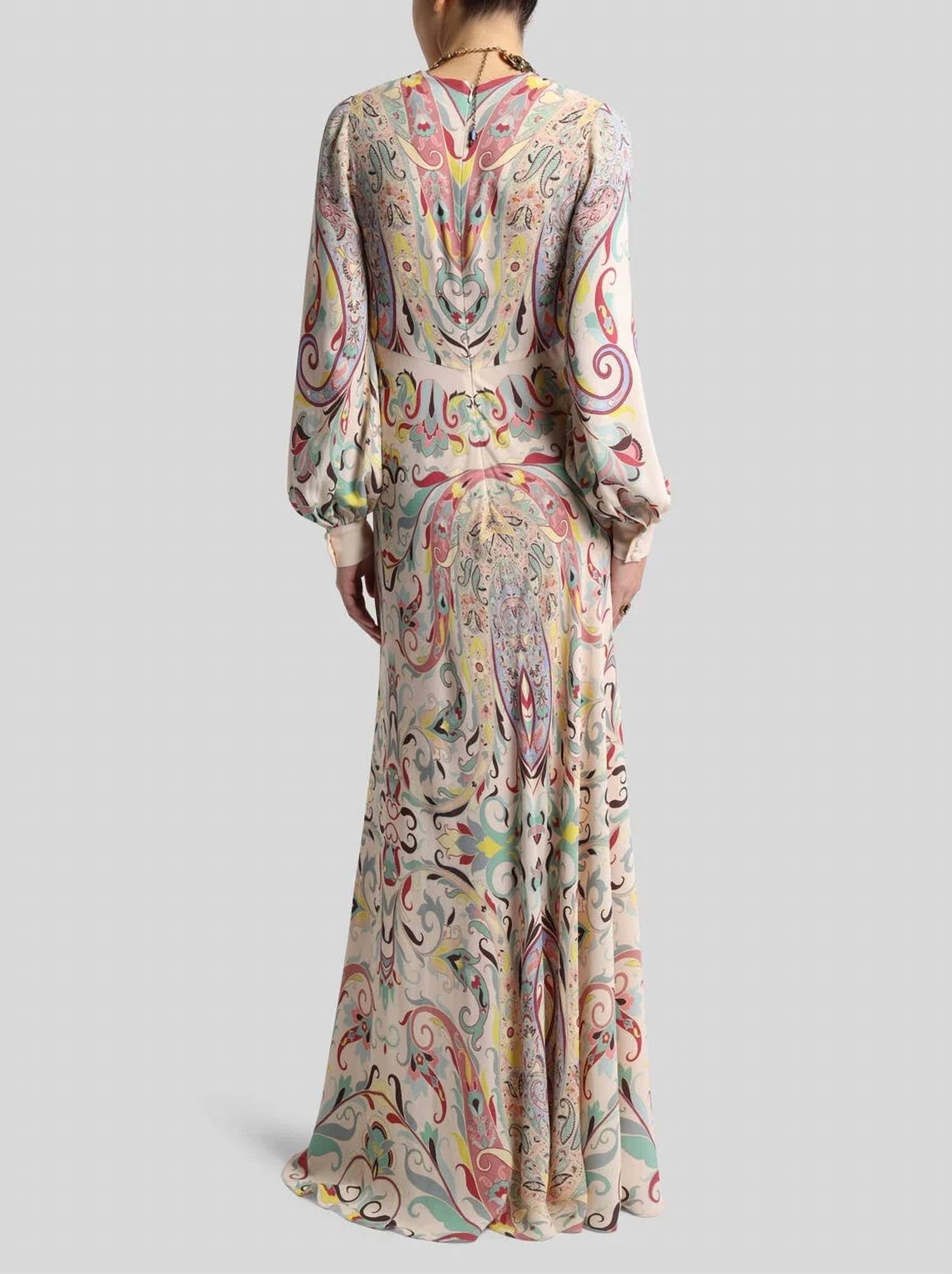 Etro - Printed Long Dress
