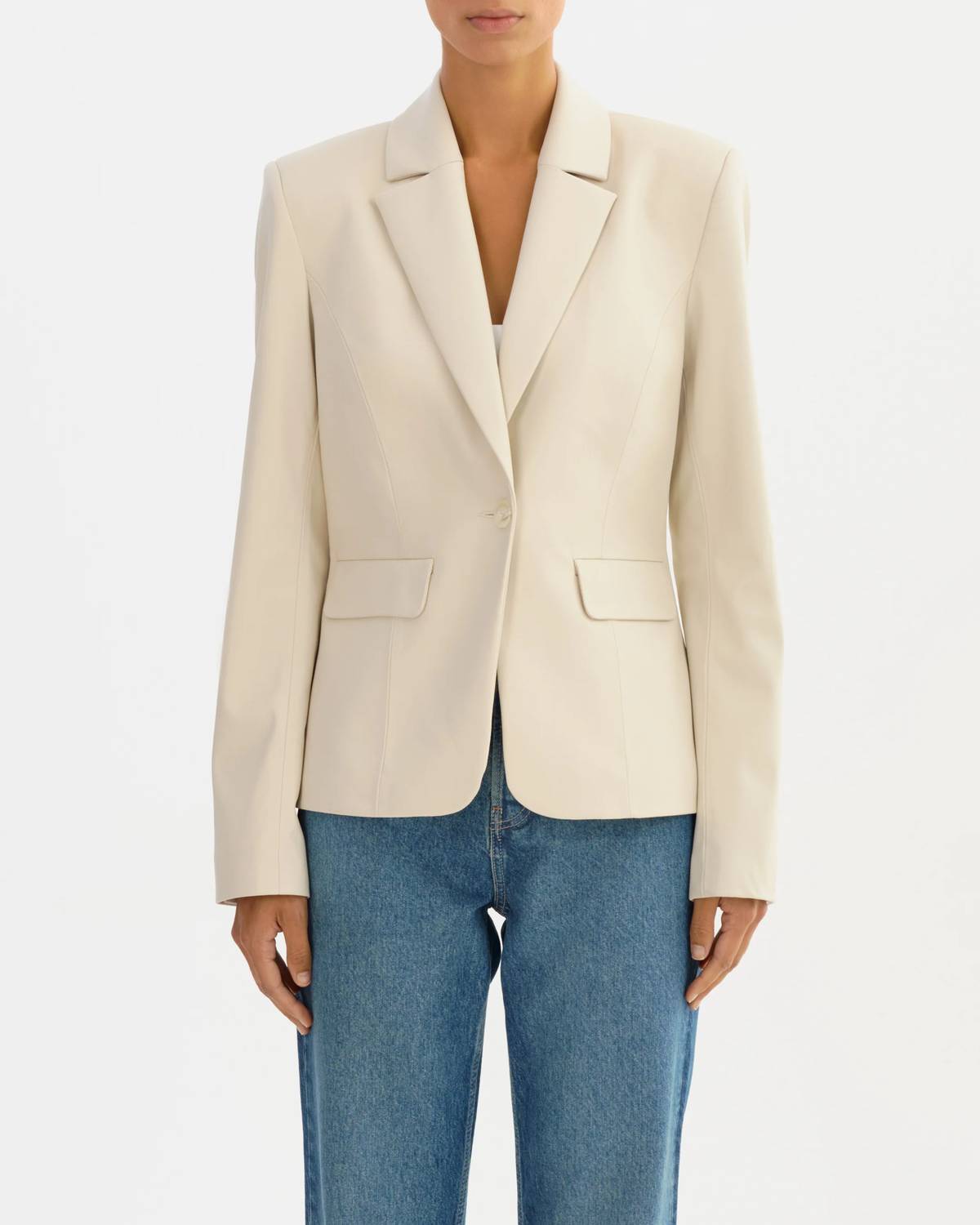 Lamarque - Davie Faux Leather Blazer