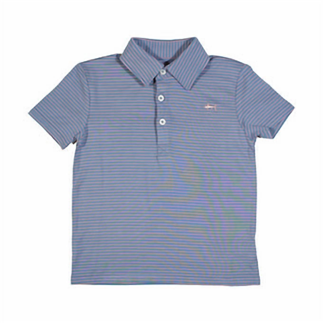 Saltwater Boys Co. - Boy's Banks Polo