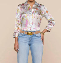 L'Agence - Dani Silk Blouse