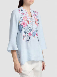 Johnny Was - Lirielle Tie Front Blouse