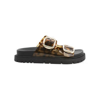 MIA Women's Gen Flat Sandal in tortoise - women's sandal