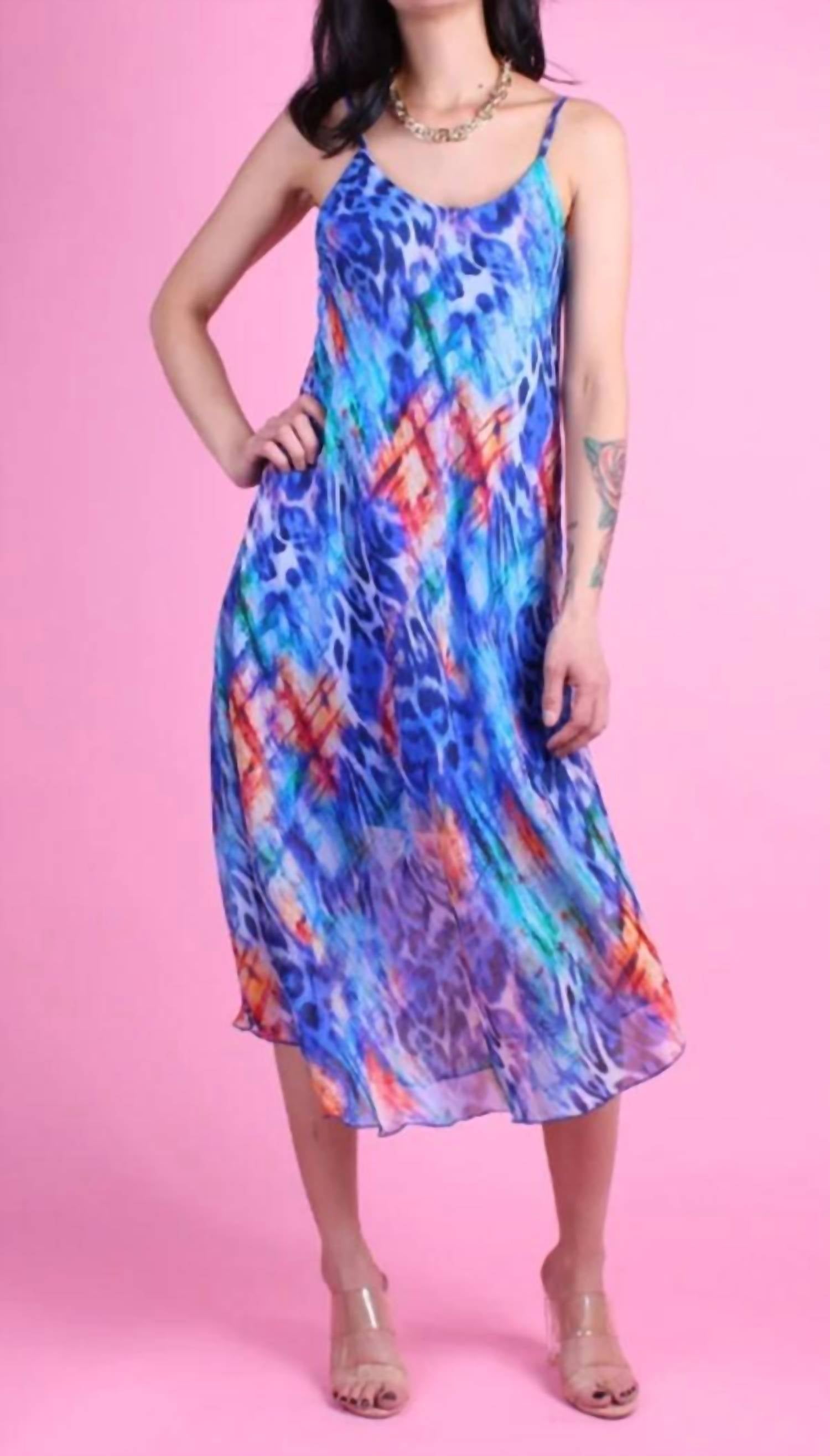 Gigi Moda - Selvaggio Miele Midi Dress