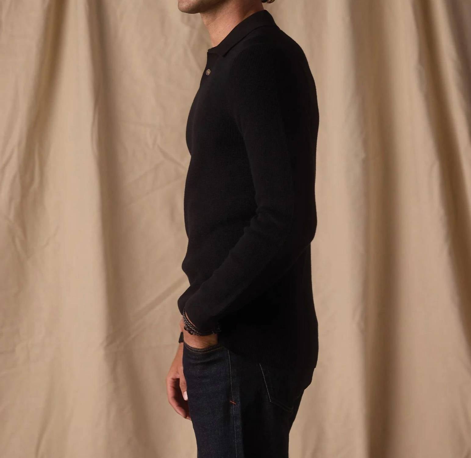 The Normal Brand - Robles Knit Waffle Stitch Polo