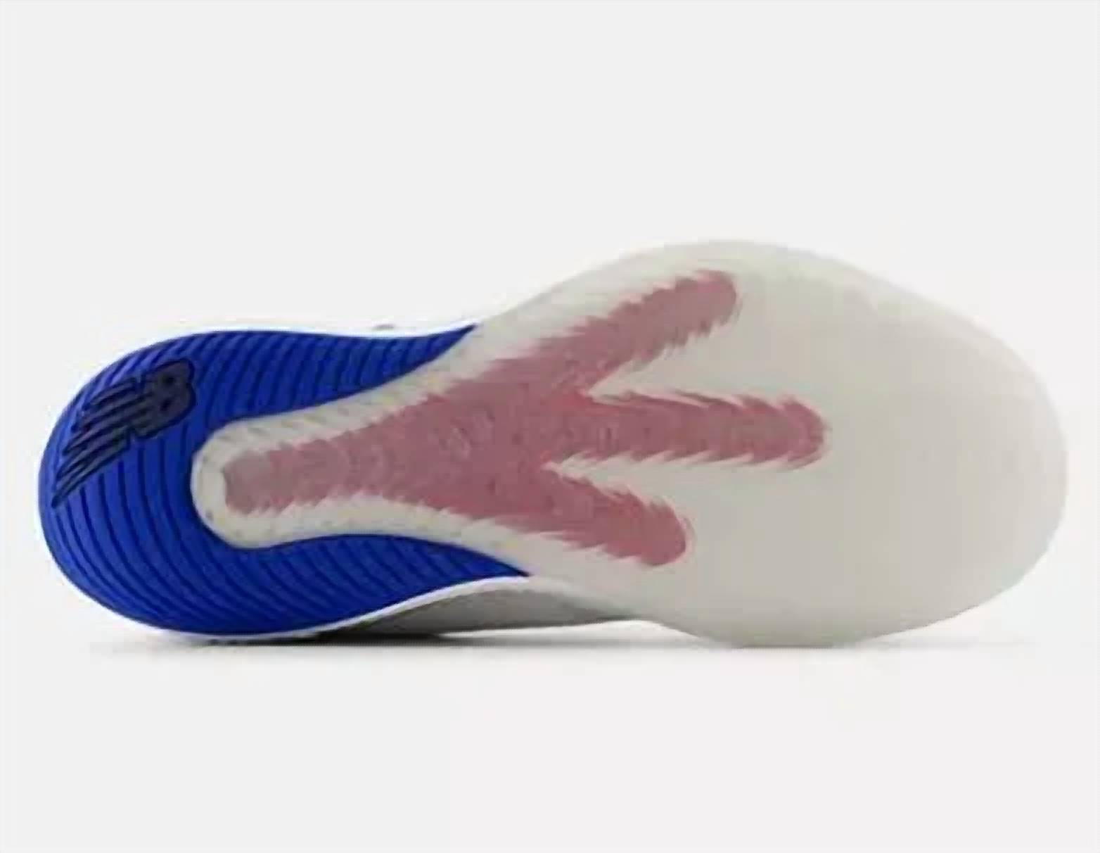 New Balance Men's Fuelcell 996v6 Pickleball Shoe in white team navy - men's shoe - view 4
