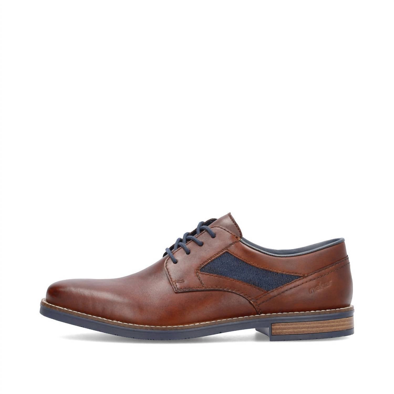 Rieker - Men's Dimitri Lace Up Leather Shoes