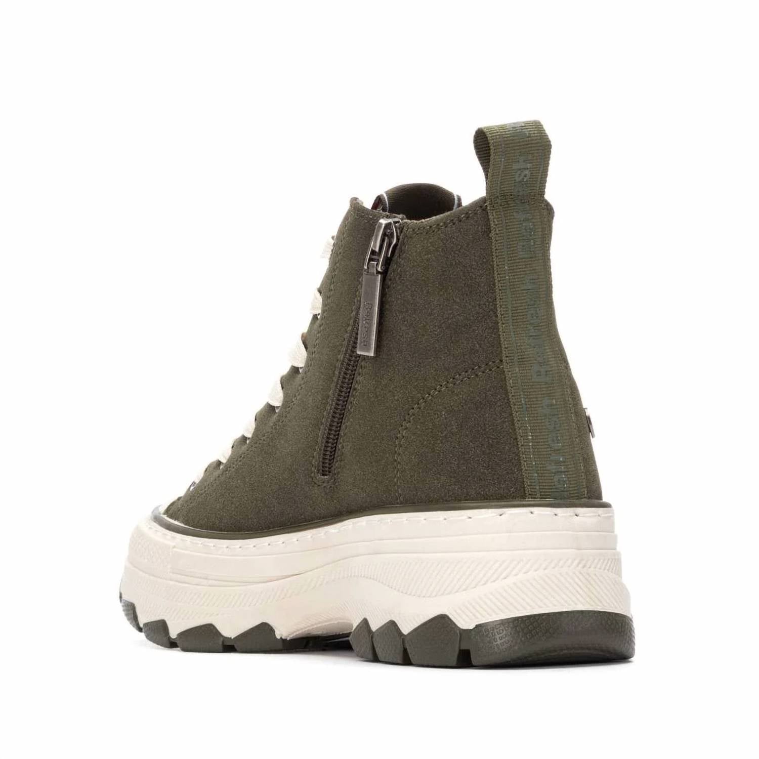 Refresh - Women's Suede High Top Sneakers