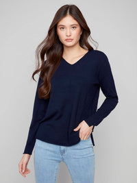 Charlie B - Basic Long Sleeve Sweater
