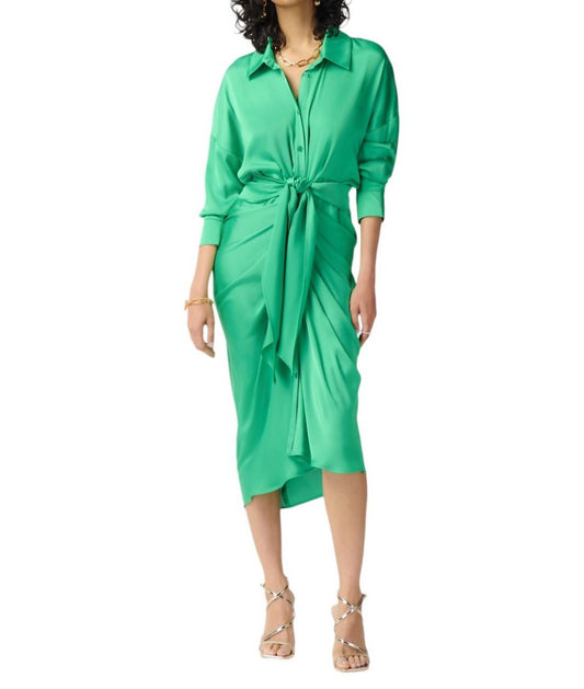 Joseph Ribkoff - NOTCHED-COLLAR SHIRT DRESS