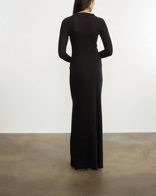 Enza Costa - CASHMERE BIAS SKIRT