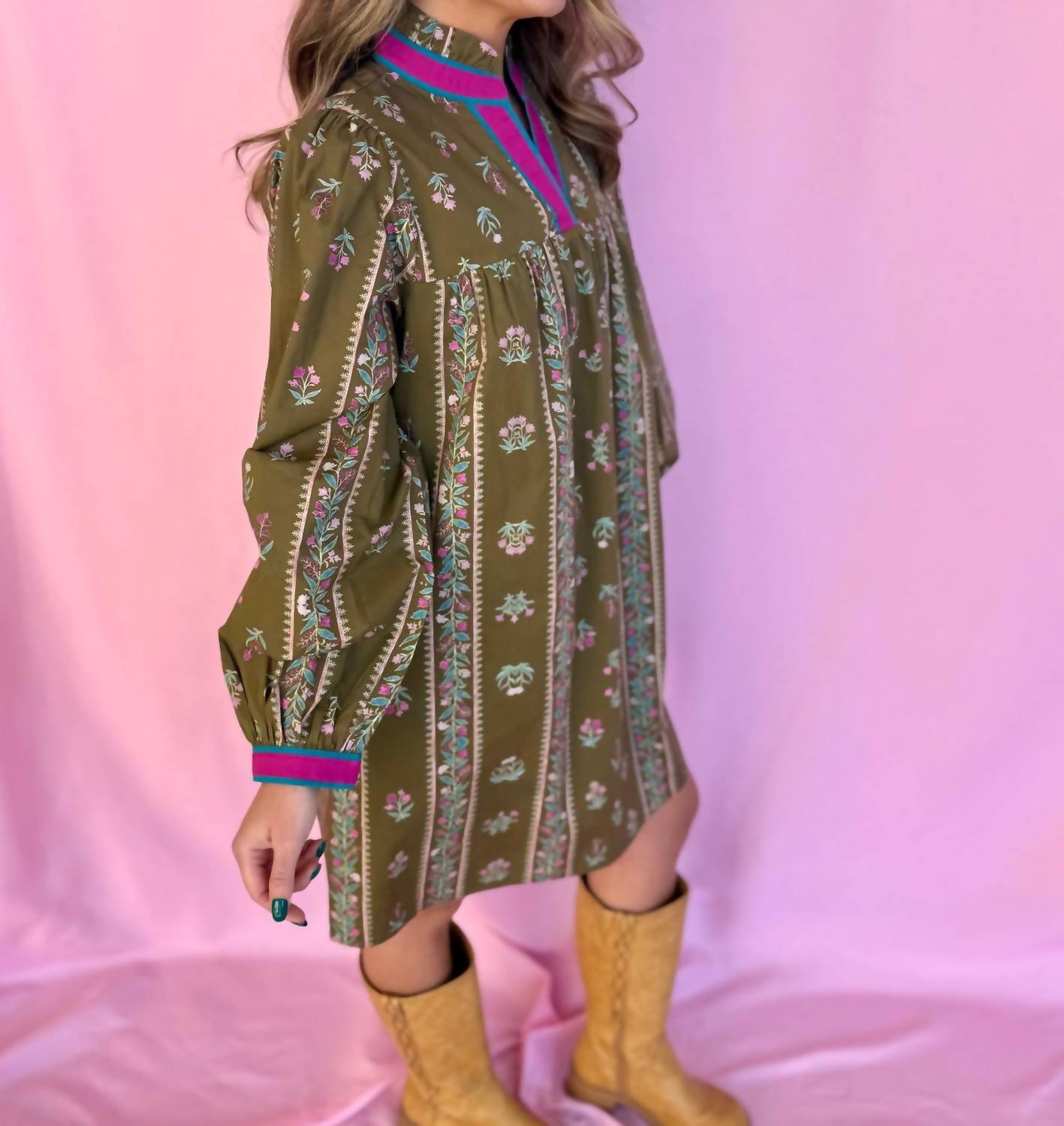 Jodifl - Meadowlane Mosaic Dress