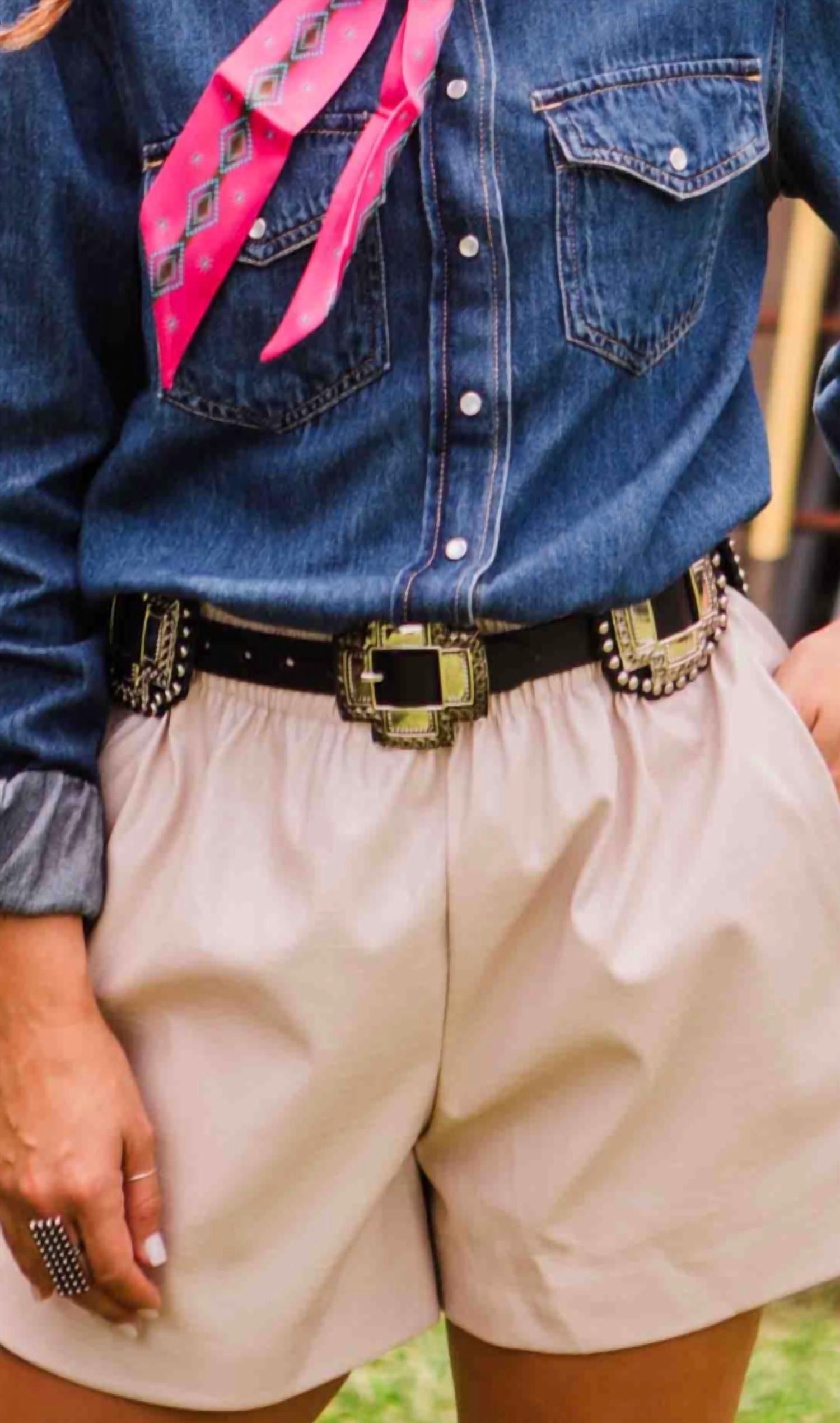 Danbury Accessories - Kaufman Concho Belt