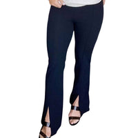 Anniewear - Women's Slit Hem Pants
