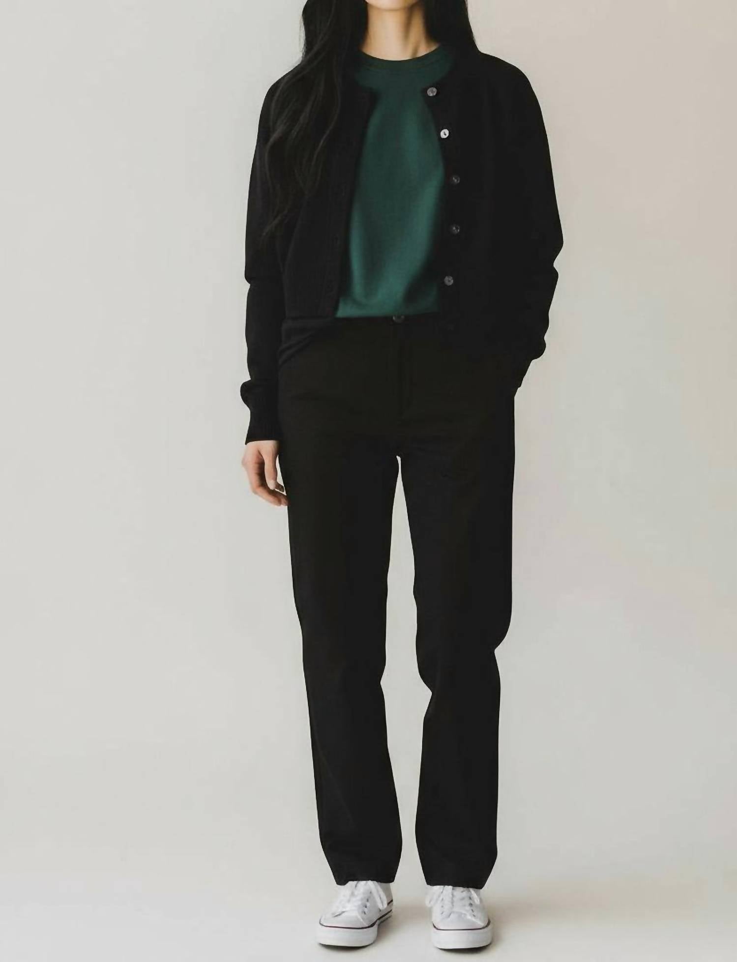 Autumn Cashmere - Cropped Cashmere Cardigan