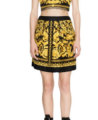 Versace - Barocco Pleated Skirt