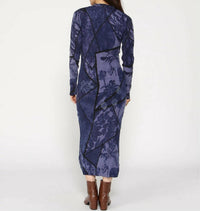 Desigual - Floral Print Mini Sweater Dress
