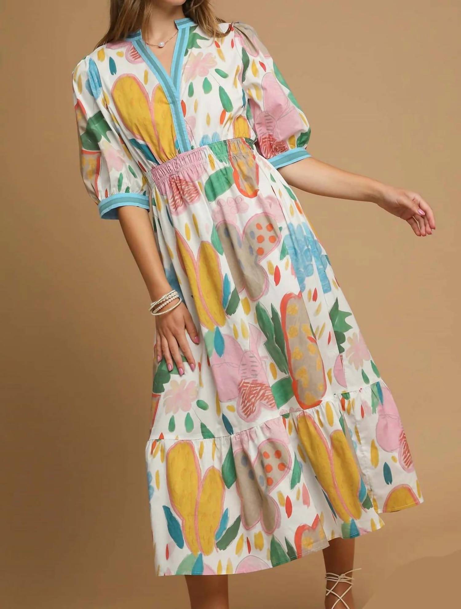 Umgee - Grace Midi Dress