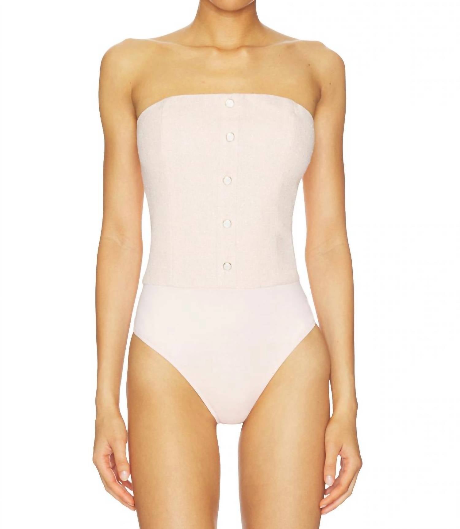 Karina Grimaldi - Suri Strapless Bodysuit