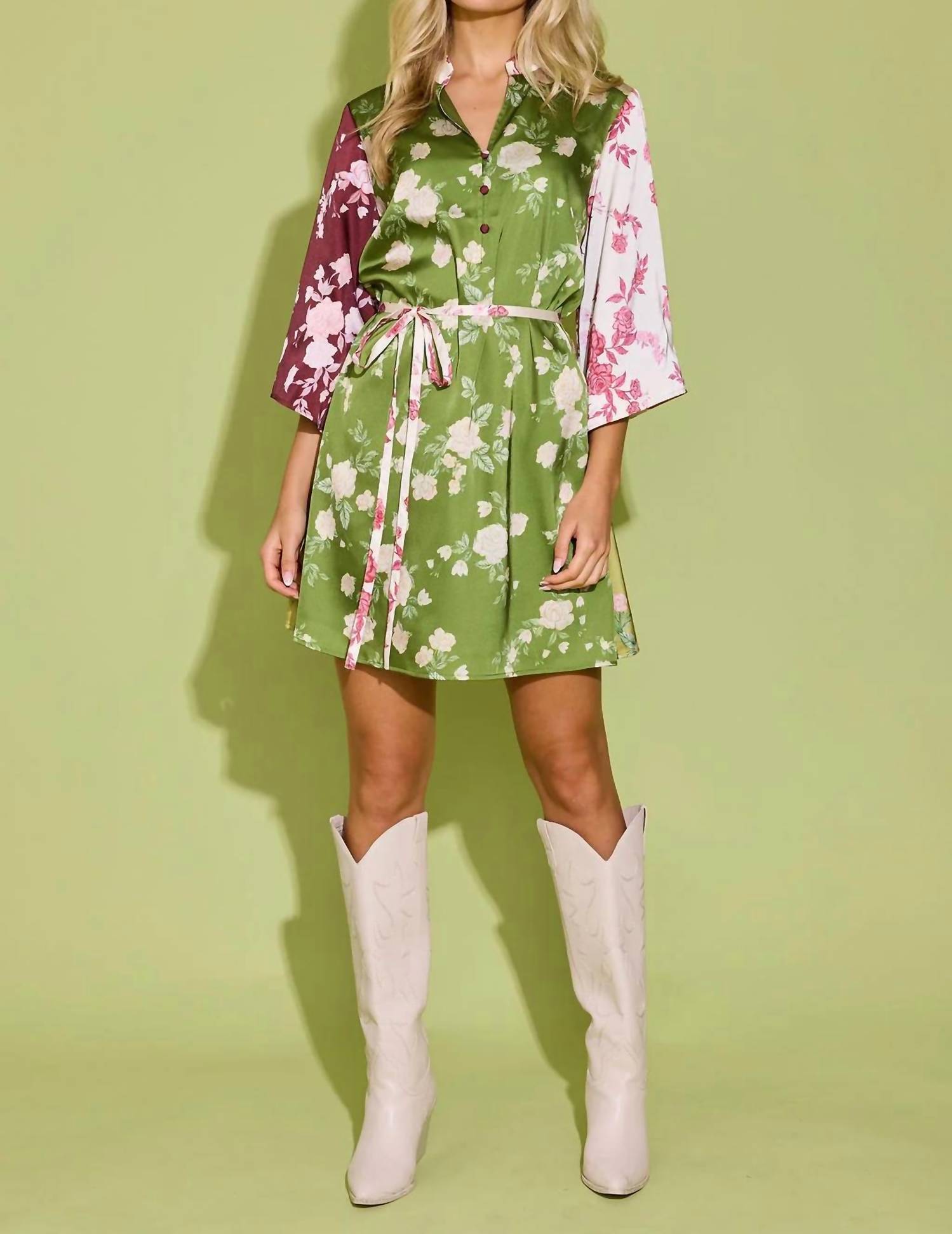 Alden Adair - Toni Mini Shirt Dress