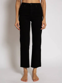 Askk Ny - Women's Resin Slim Crop Pants